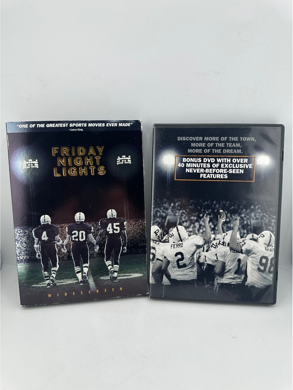 Friday Night Lights DVD Widescreen Bonus Disc Football Drama
